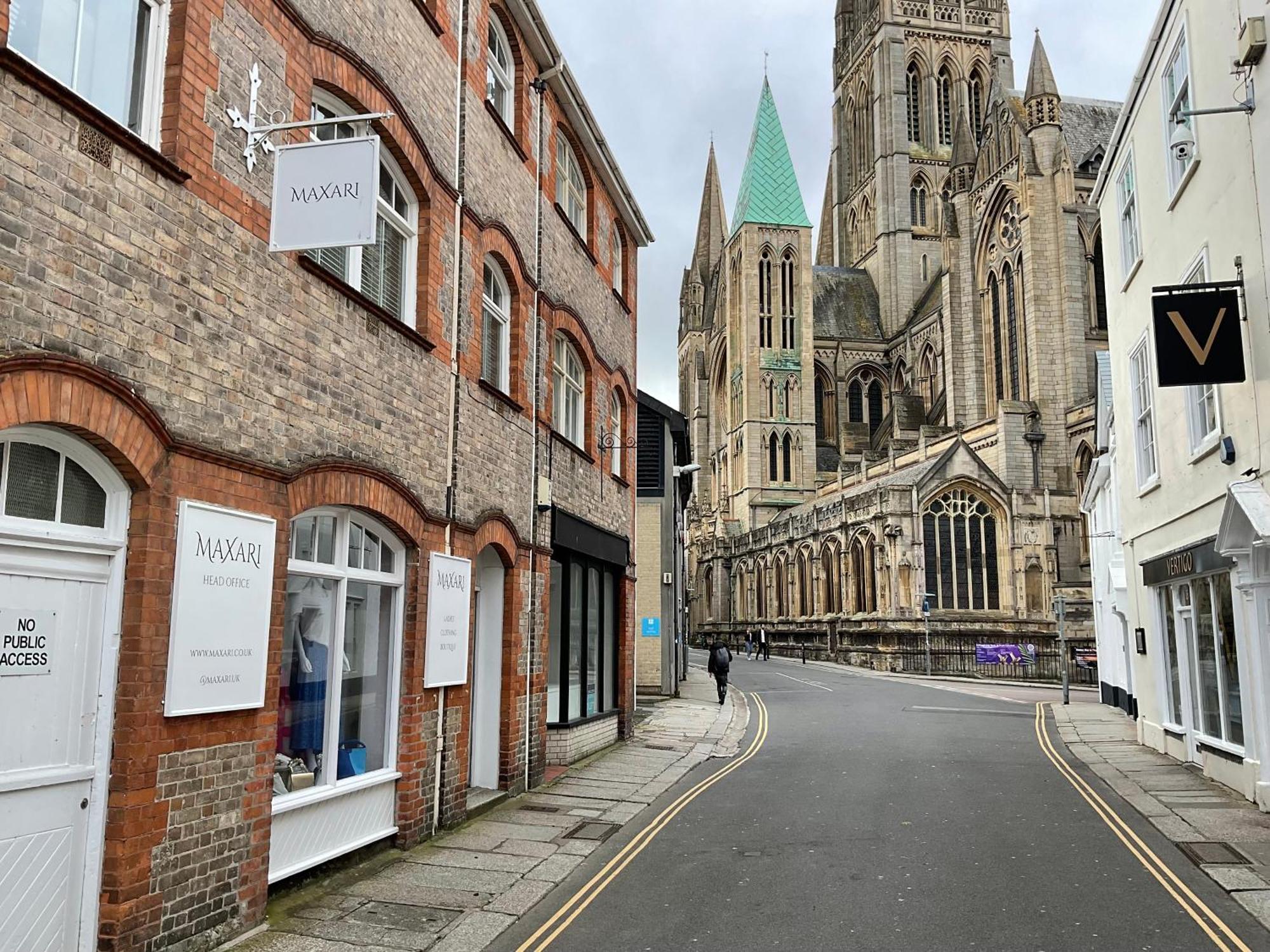 Private Double Room With Ensuite, No Breakfast, Truro City Centre Zewnętrze zdjęcie